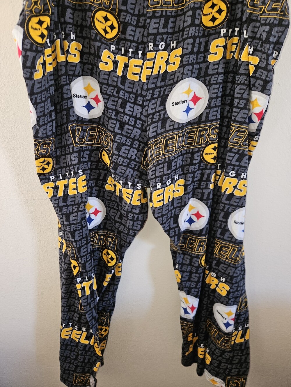 Nfl Apparel Mens Pittsburgh Steelers Pajama Pants Size 4xl - Picture 11 of 13